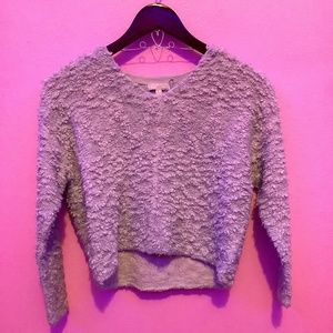 Chelsea & Violet Light Ash Sweater { Youth Large }